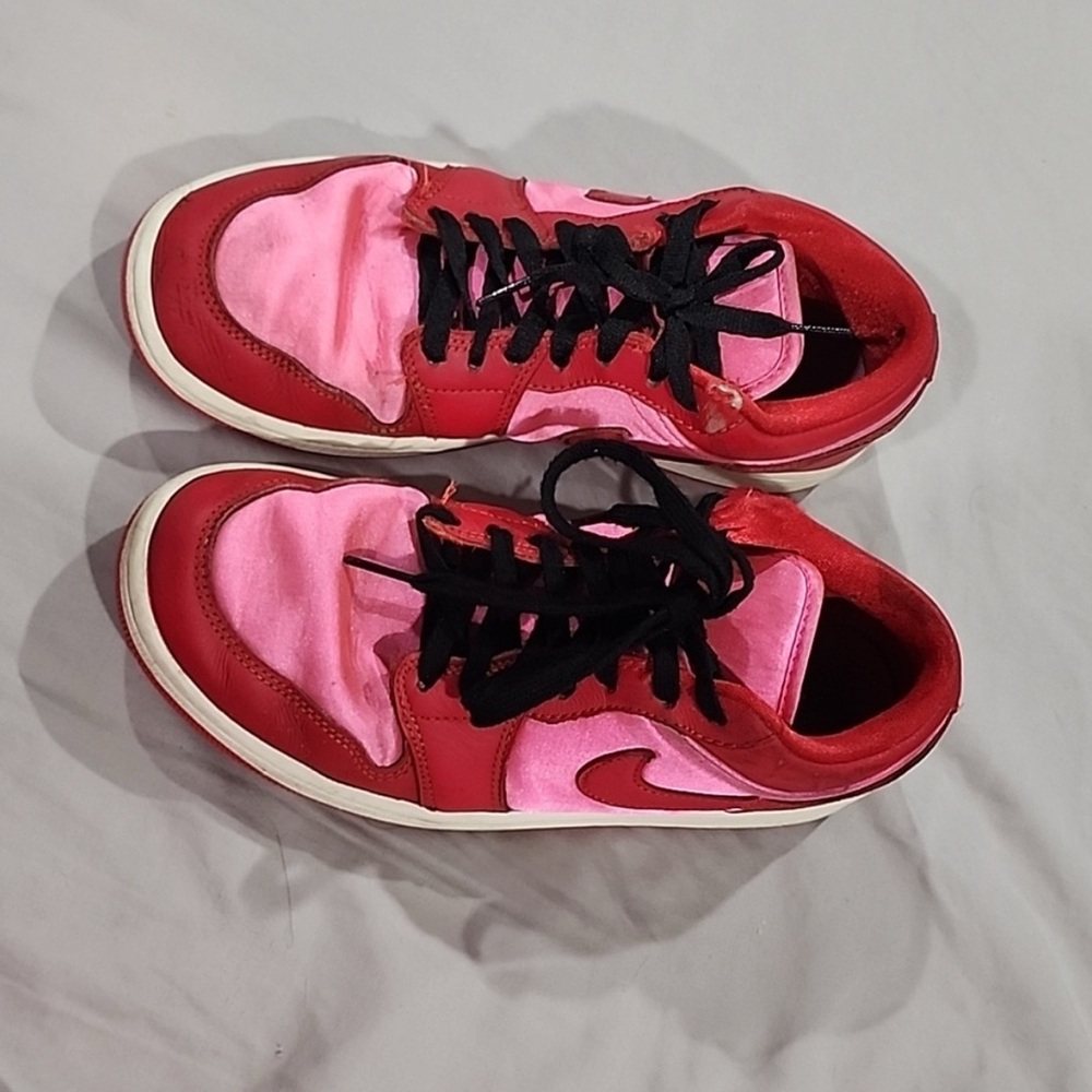 Nike Red and Pink Sneakers